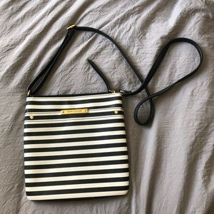 B&W Striped Tommy Hilfiger Crossbody